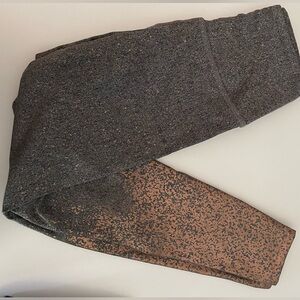 Rose Gold Beyond Yoga Leggings